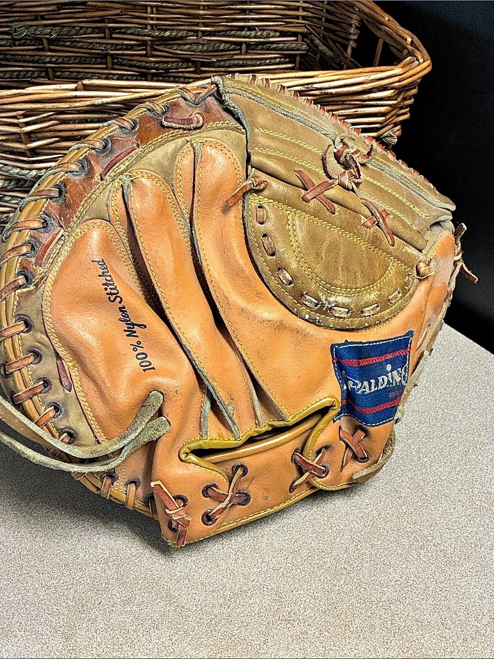 Spalding Vintage Spalding Twin-Flex Catcher's Mitt Vintage Twin-Flex Leather